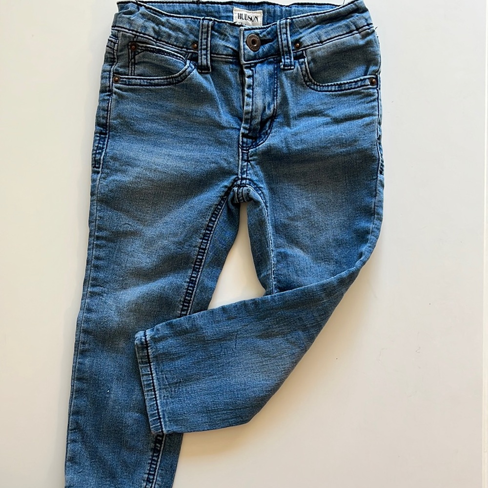 Hudson Blue Jeans 2T {snap closure with adjustable waist straps}